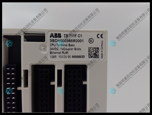 ABB TB711FC1 3BDH000365R0001CPU終端基座