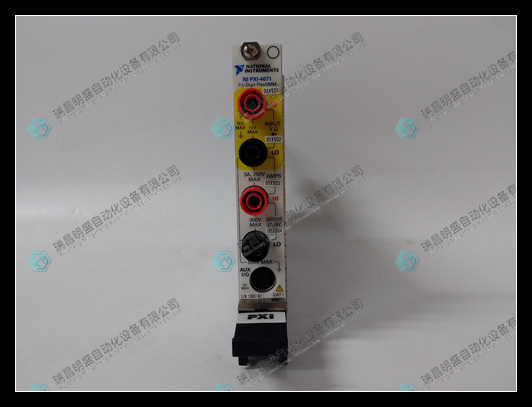 NI PXI-4071萬用表