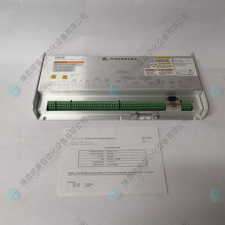 WOODWARD 2301E 8273-1011電源模塊