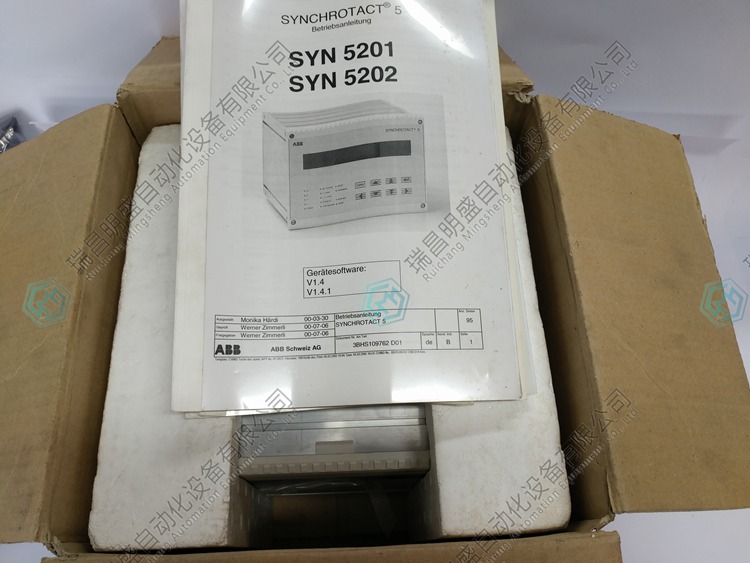 ABB 3BHB006714R0217 處理器模塊