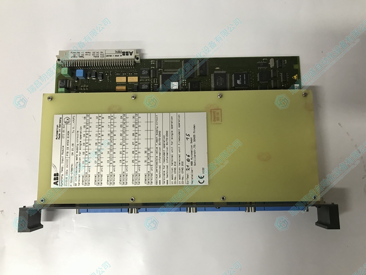 ABB 3BDH000741R1 CTI 21-P Ex  電壓測(cè)量模塊
