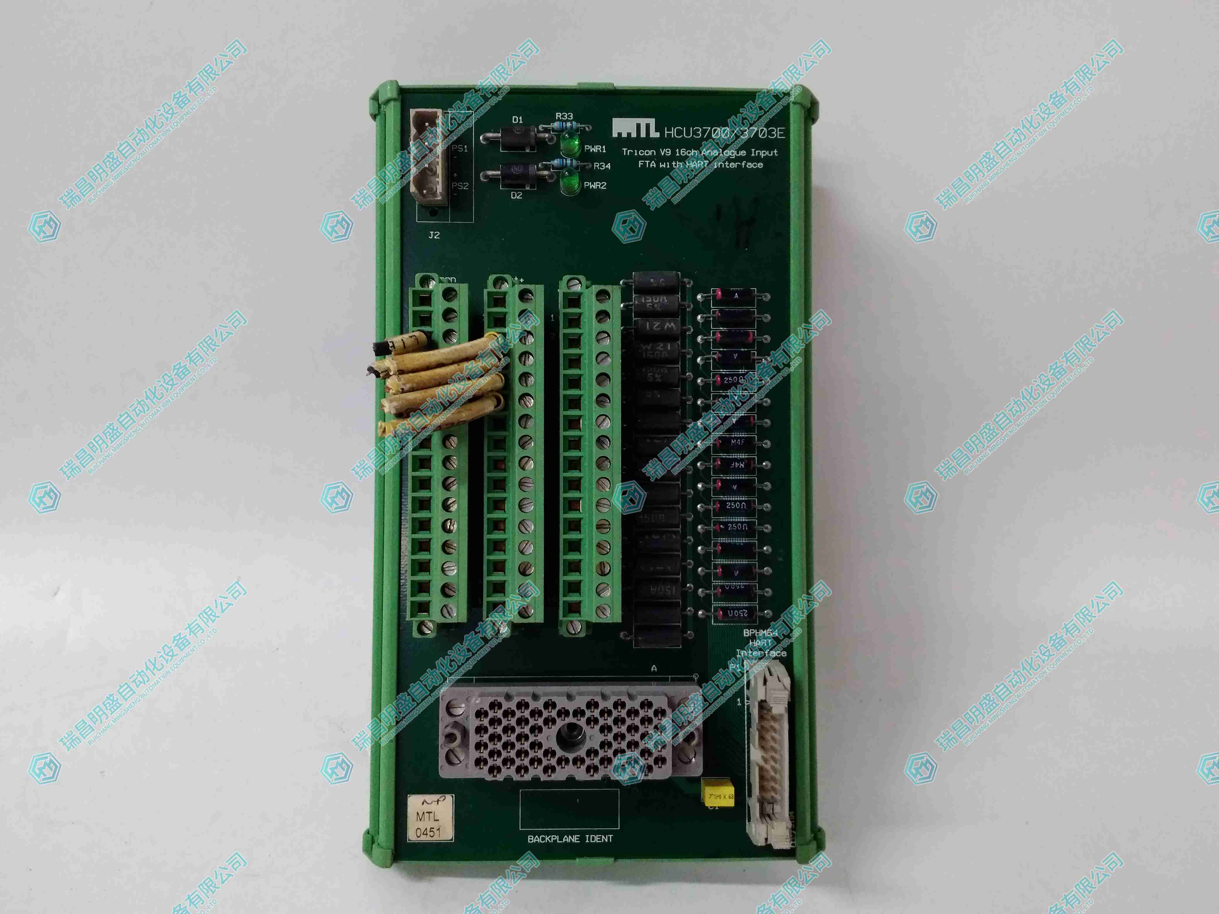 TRICONEX  HCU3700/3703E  交流電源輸入模塊