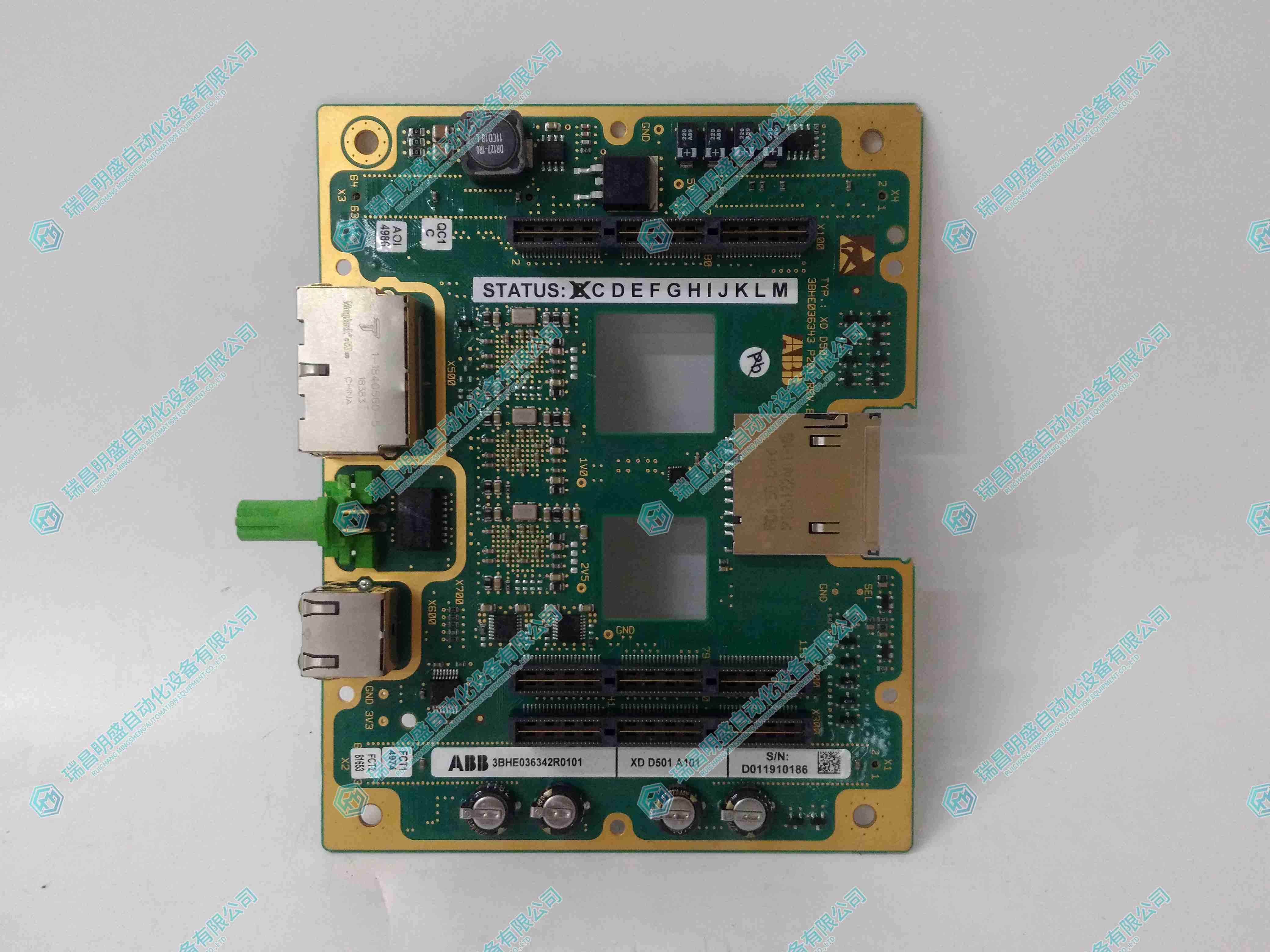 ABB XDD501A101 3BHE036342R0101  總線終端模塊 