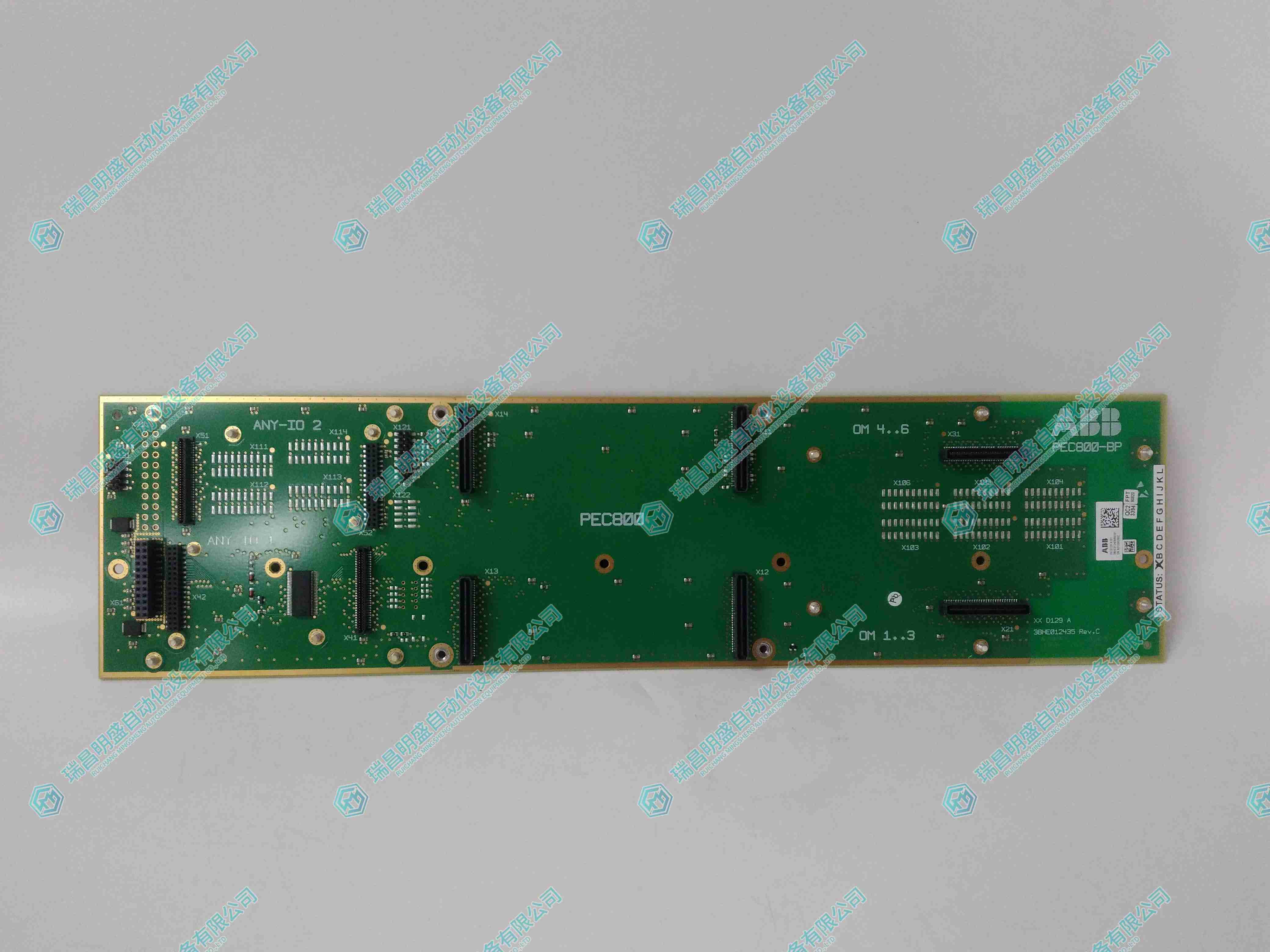 ABB XXD129A01 3BHE012436R0001 PEC800-BP 可編程控制卡件