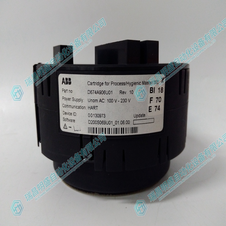 ABB D674A906U01 自動(dòng)化處理器模塊