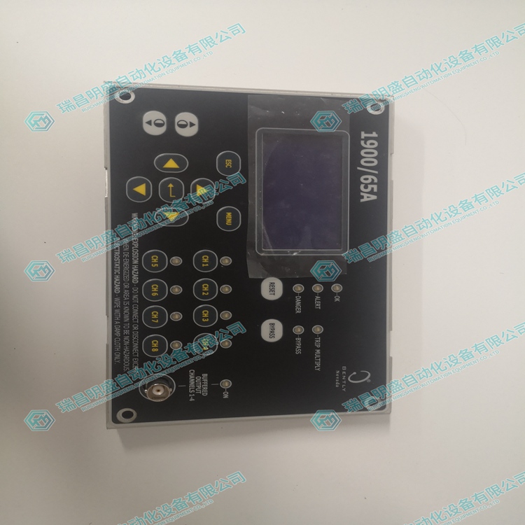 BENTLY 1900/65A 167699-02 繼電器模塊 