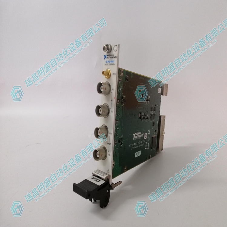 NI PXI-4461 186900T-11L 雙輸入輸出聲音與振動模塊