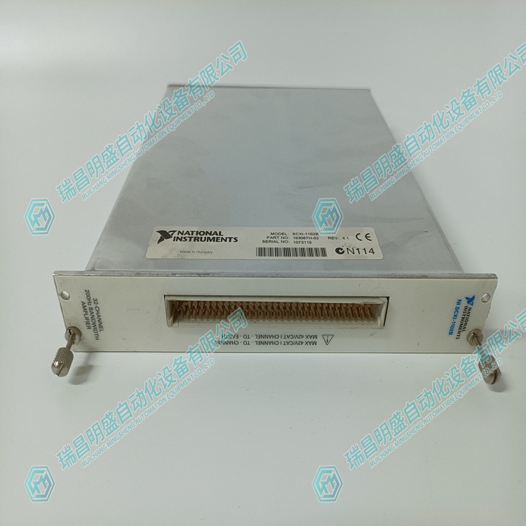 NI SCXI-1102B 熱電偶放大器模塊