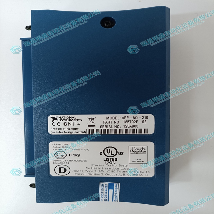 NI CFP-AO-210 電壓模擬輸出模塊