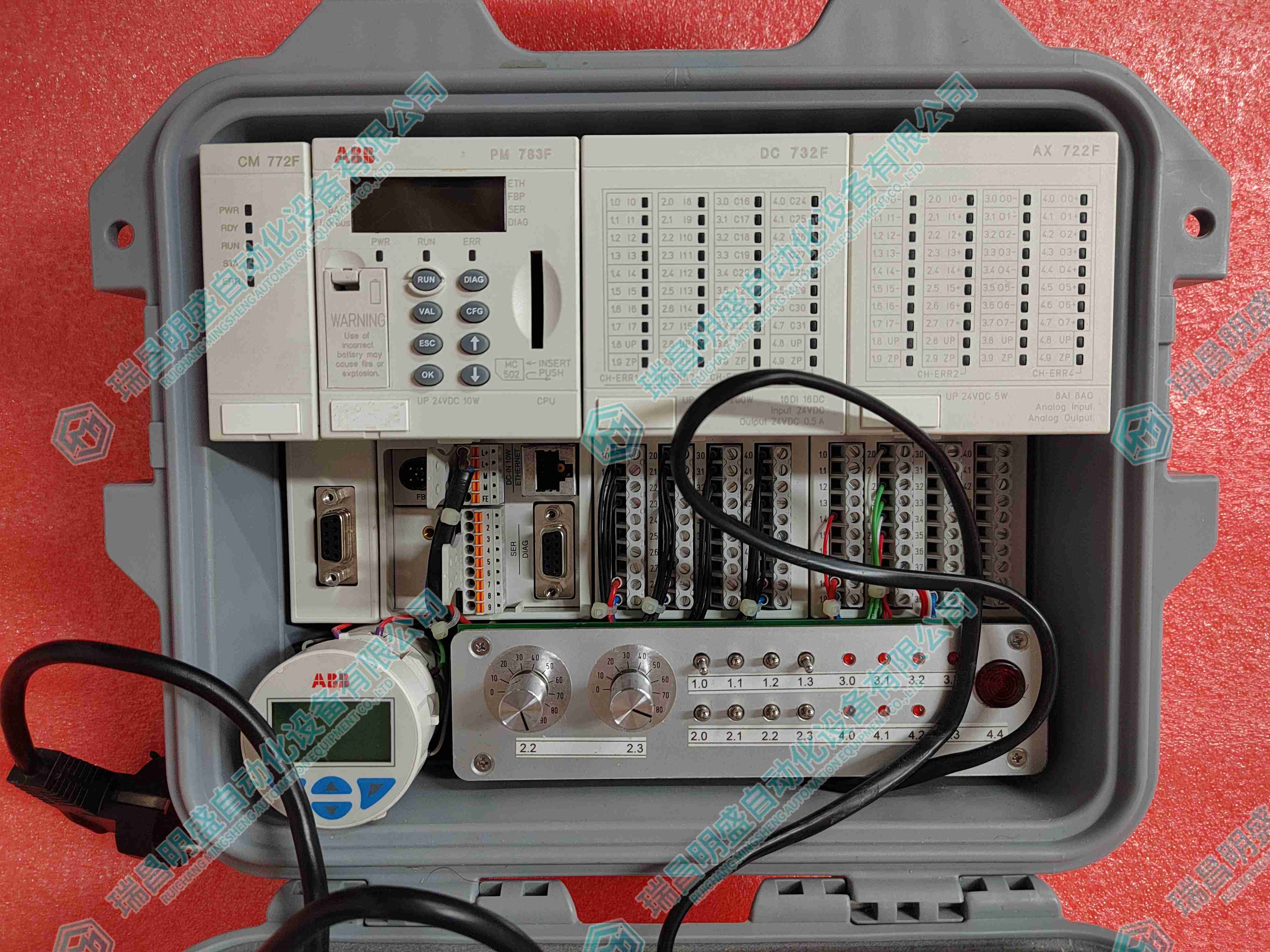  ABB  AX722F DC732F PM783F CM772F CP-E 24 1.25 冗余模塊 