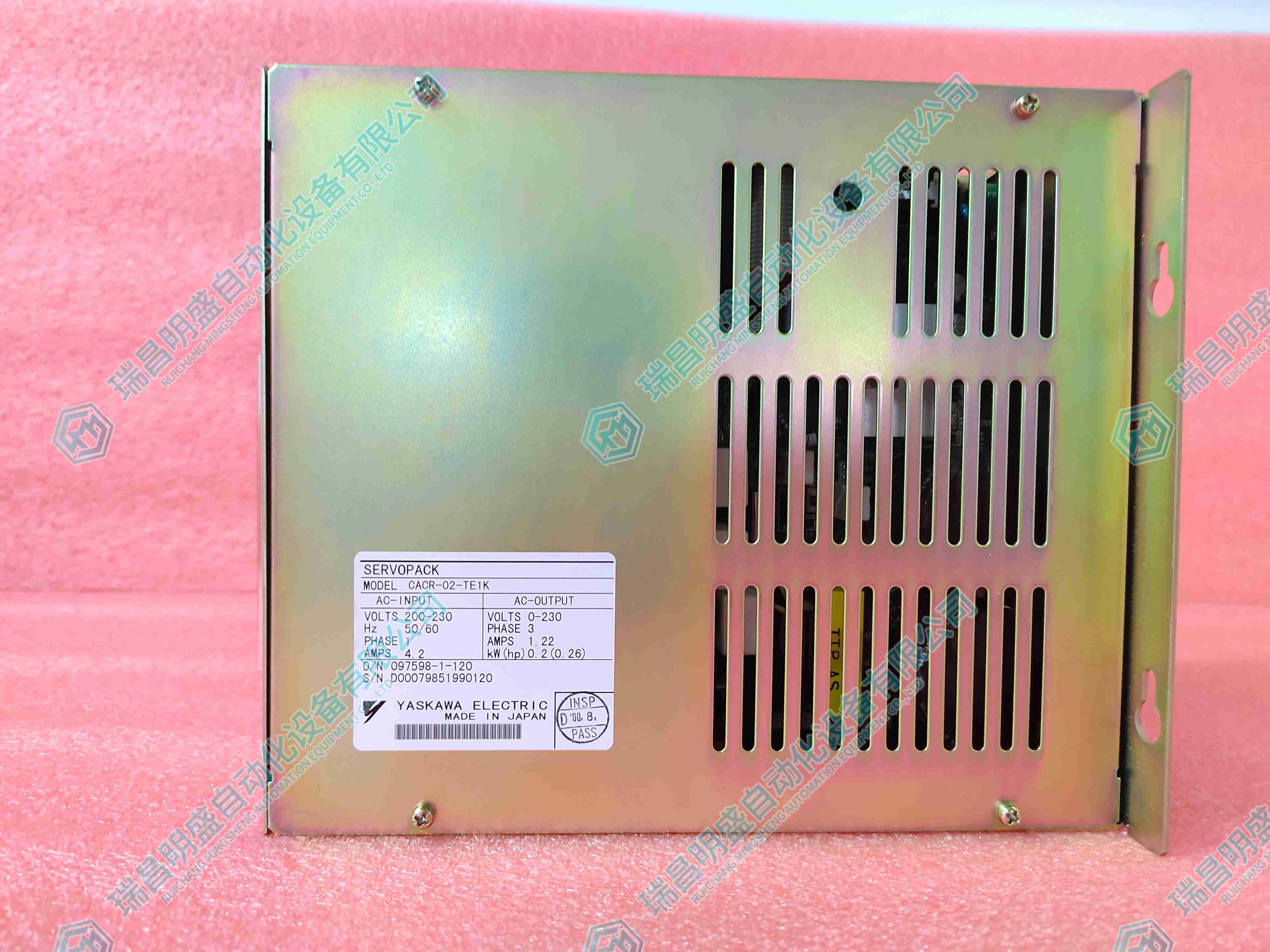 YASKAWA CACR-02-TE1K 伺服驅(qū)動(dòng)器