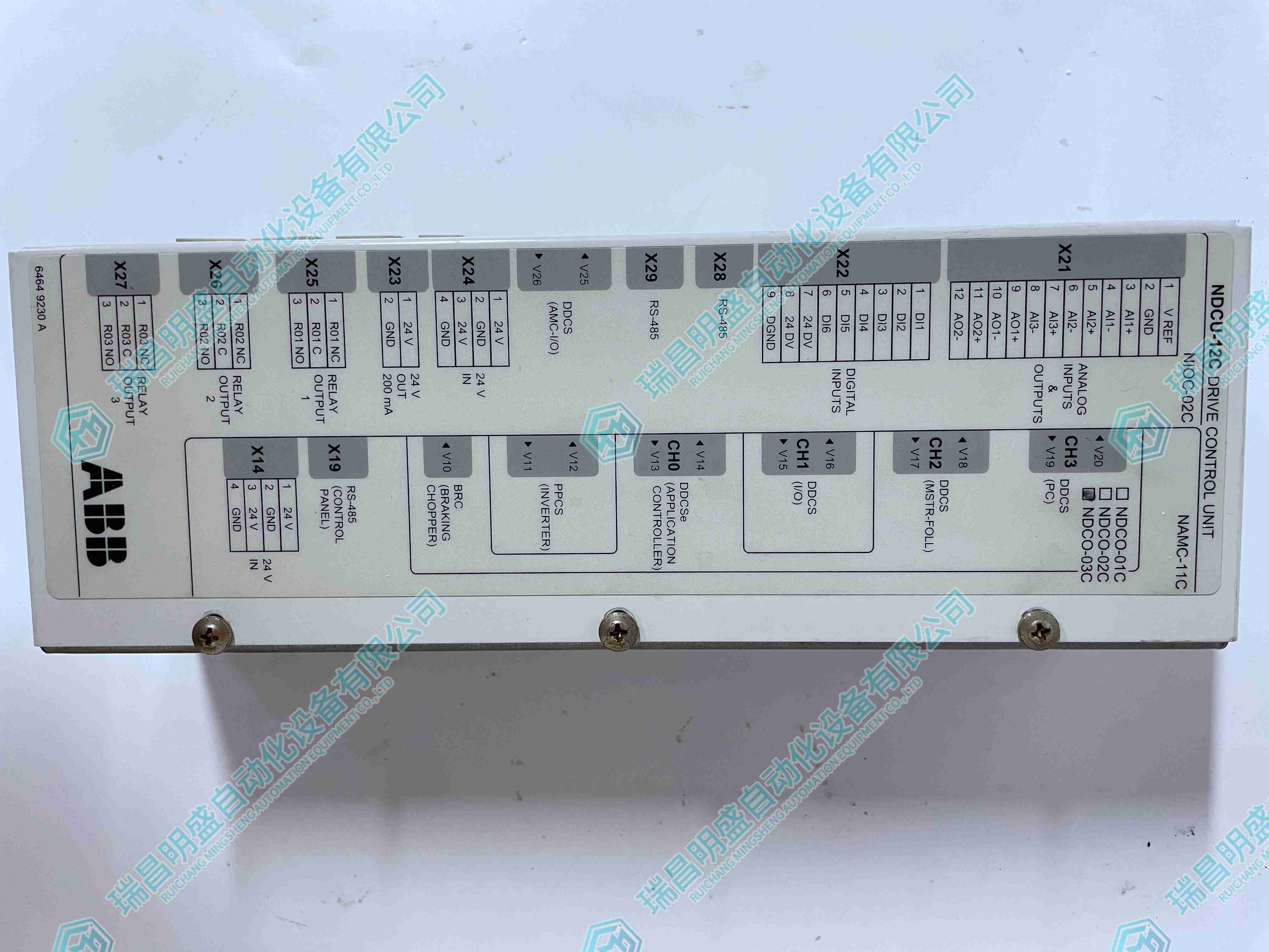 ABB NDCU-12C NDCU-12CK 驅(qū)動(dòng)控制單元 