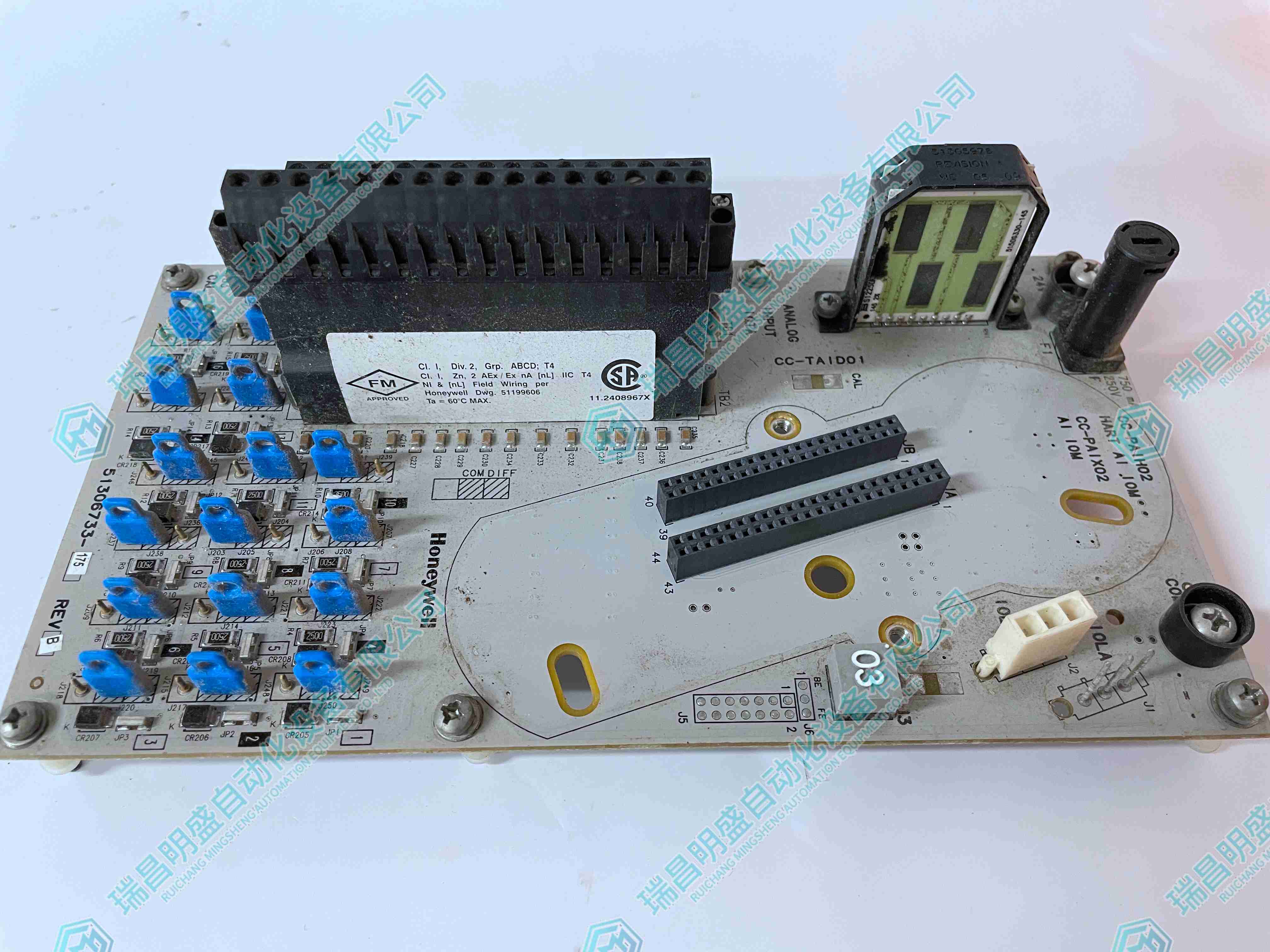 HONEYWELL CC-PAIX02 模擬量輸入模件 