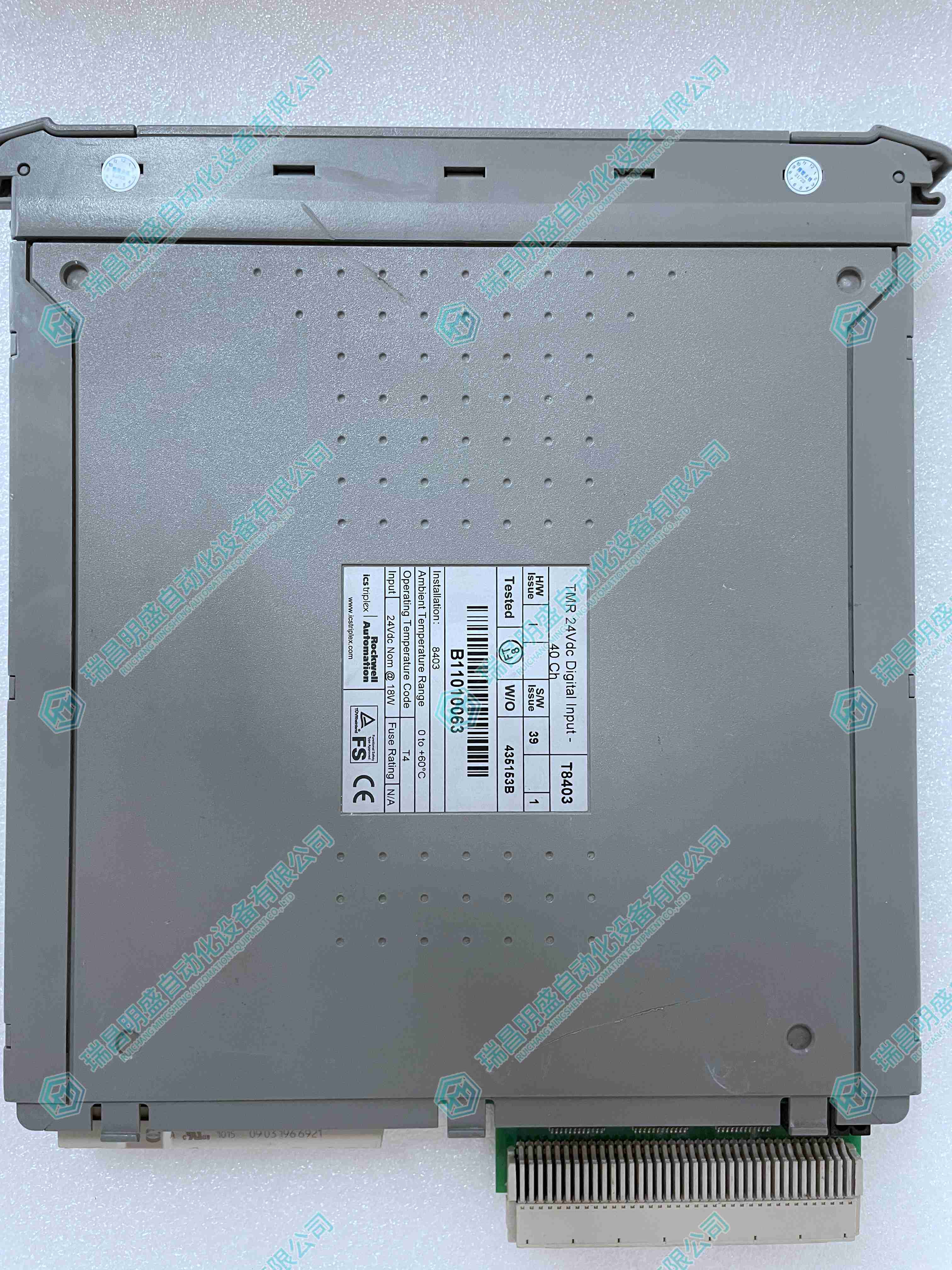ICS TRIPLEX T8403 數(shù)字量控制板卡