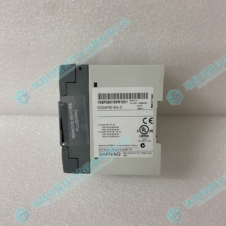 ABB 1SBP260109R1001 XO08R2 繼電器模塊