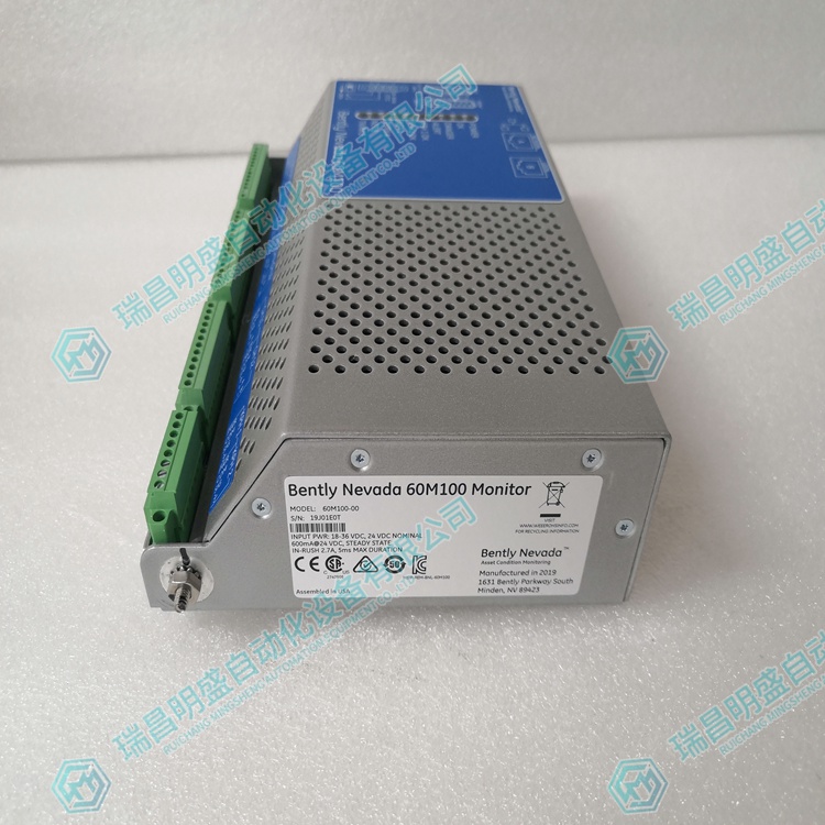 BENTLY 60M100-00 監(jiān)測器模塊