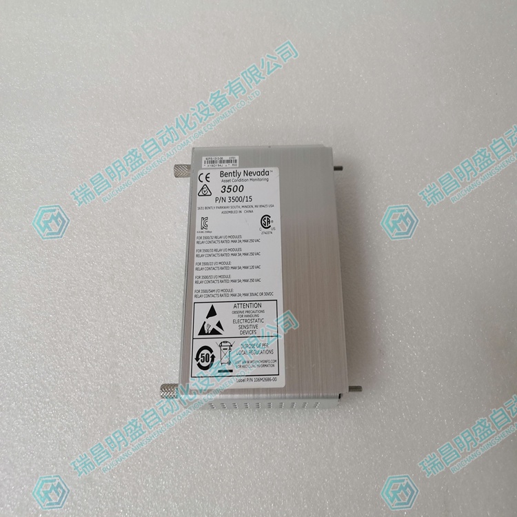 BENTLY 106M1081-01 電源輸入模塊