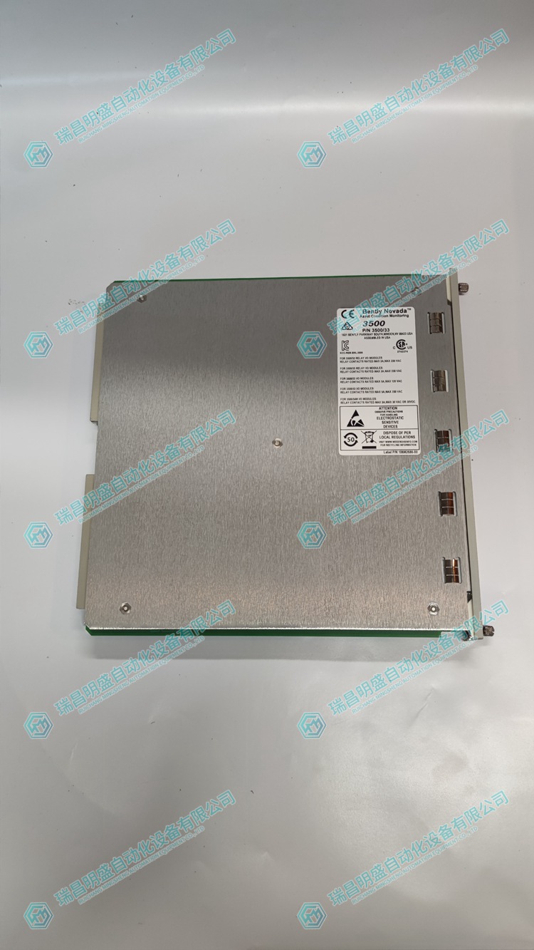 BENTLY 3500/33-1-00 繼電器模塊