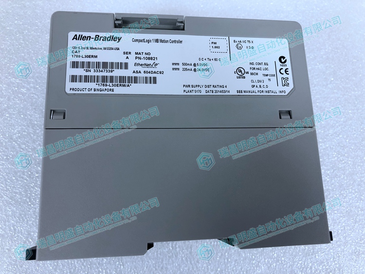 AB  1769-L30ERM  控制器模塊 