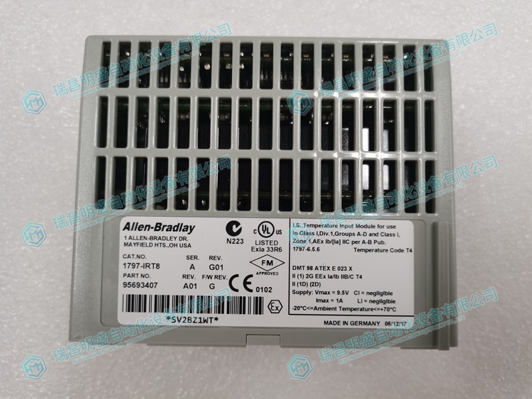 AB 1797-IRT8 熱電偶輸入模塊