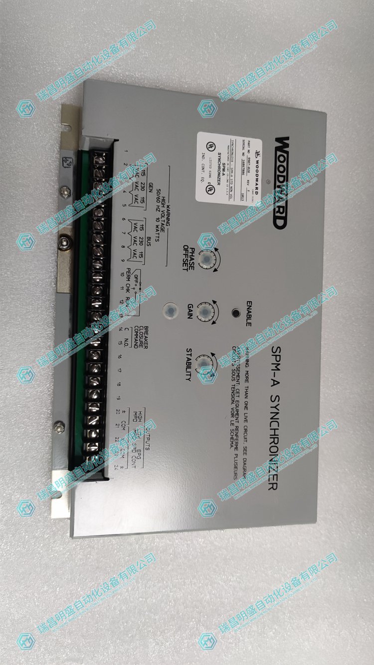 WOODWARD 9907-028 同步器模塊