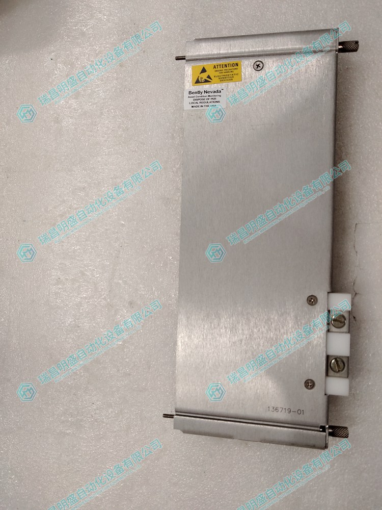 BENTLY 136719-01 接地I/O模塊