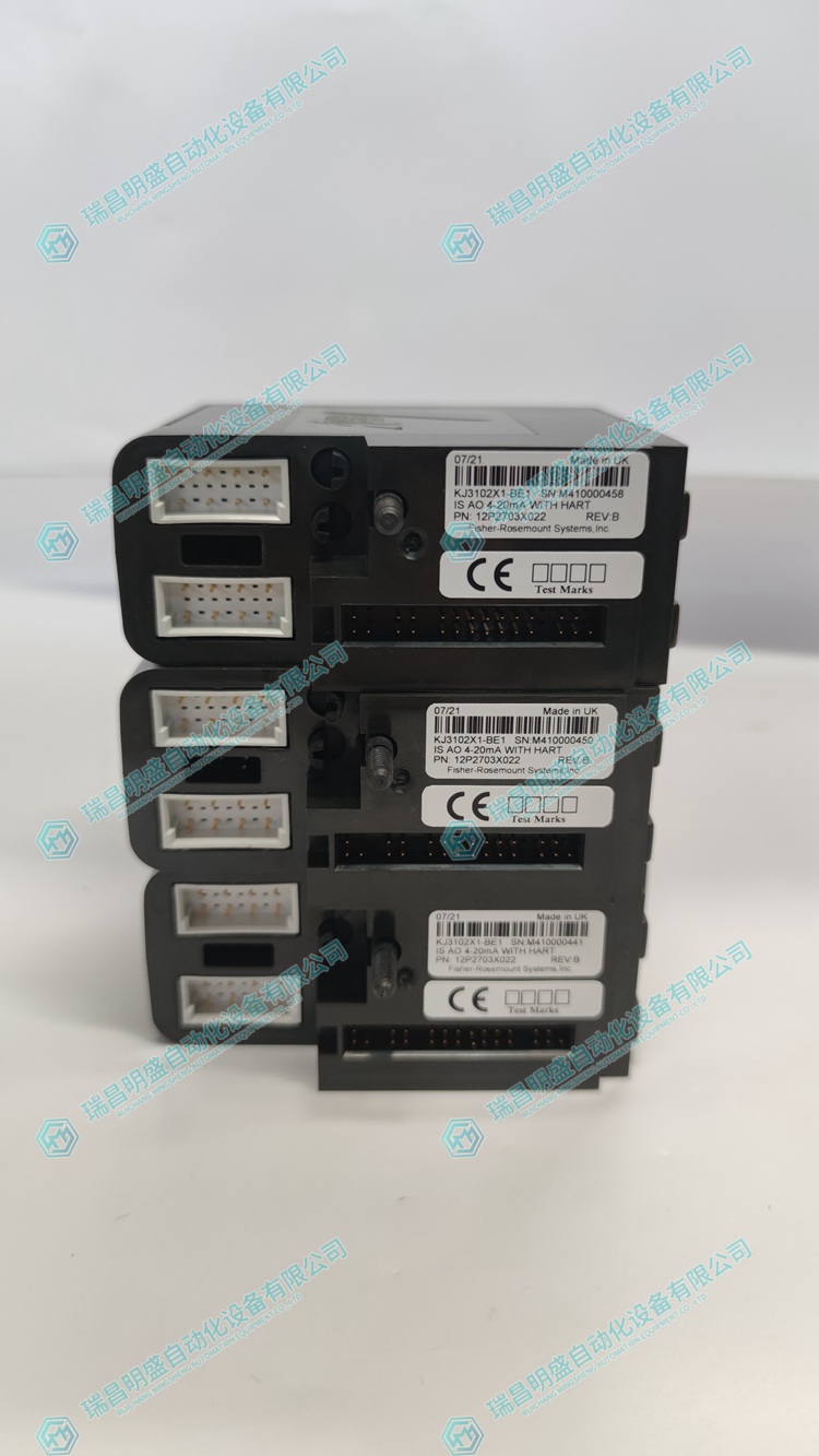 EMERSON VE4013S2B1 標(biāo)準(zhǔn)I/O接線板