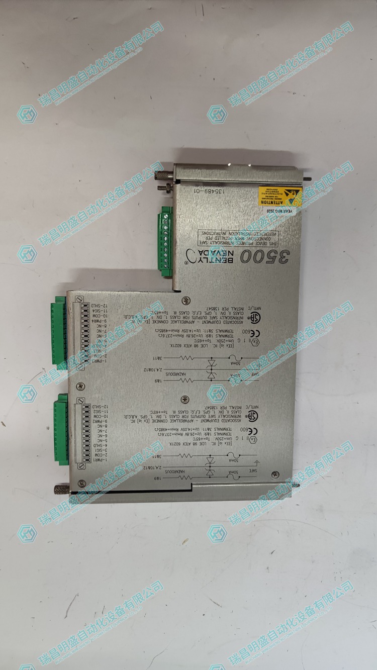 BENTLY 135489-01 瞬態(tài)數(shù)據(jù)接口模塊