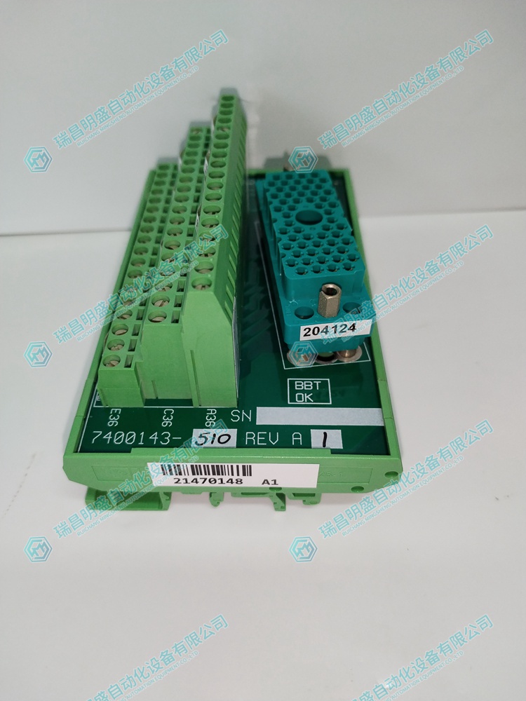 TRICONEX  9750-210  接口模塊底座  