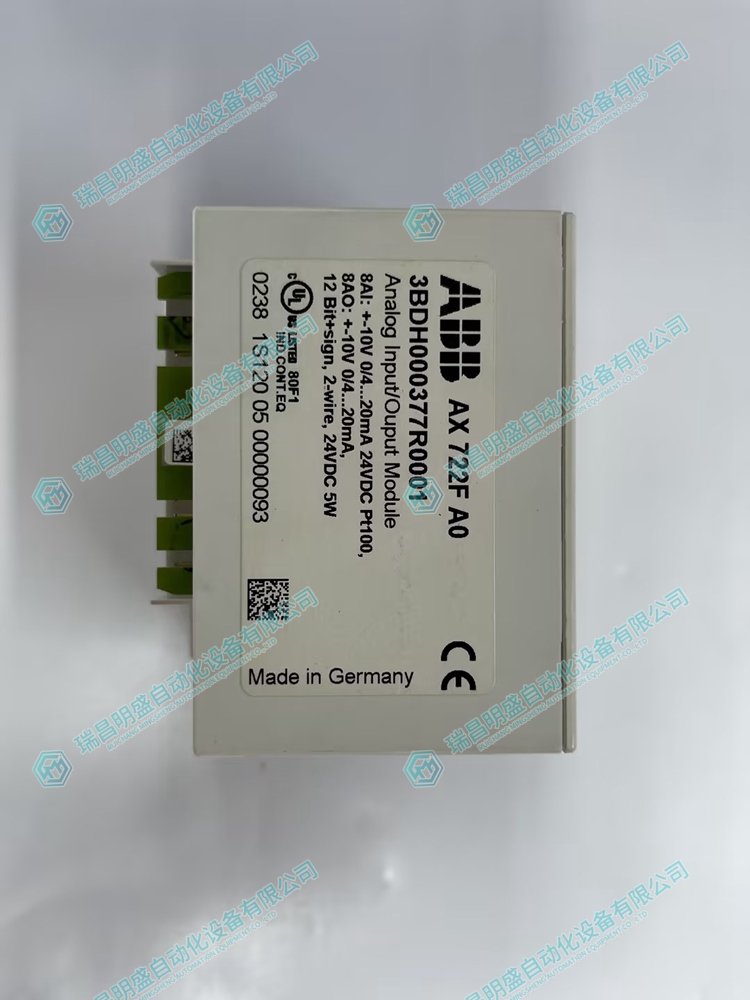 AX722F 3BDH000377R0001 模擬輸入/輸出模塊