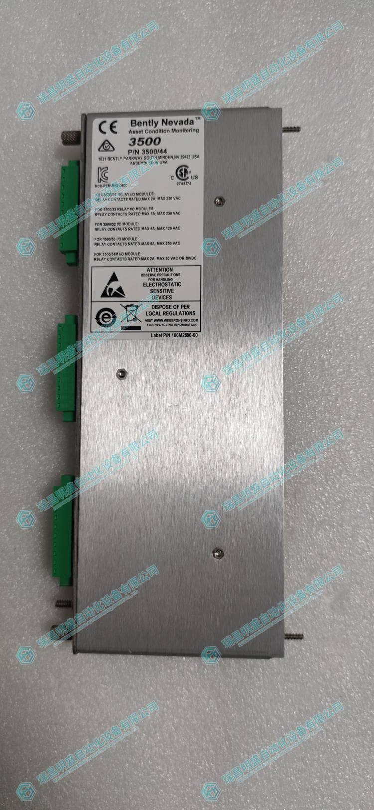 BENTLEY 126599-01 監(jiān)測(cè)系統(tǒng)模塊