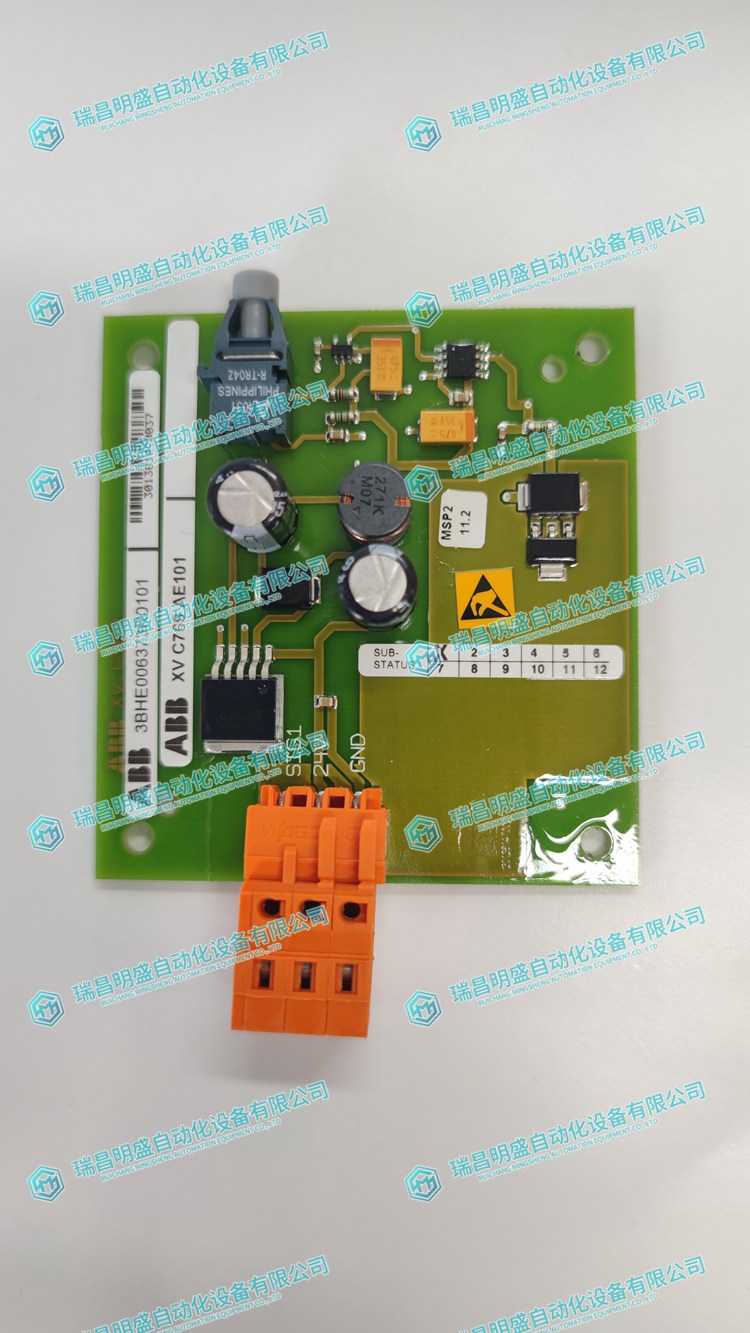3BHE006373R0101 XVC769 自動(dòng)化控制模塊