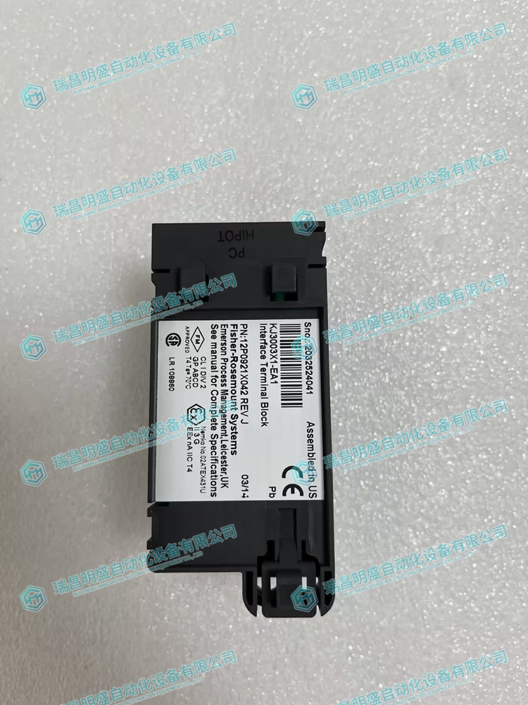 EMERSON KJ3003X1-EA1 接口接線端子