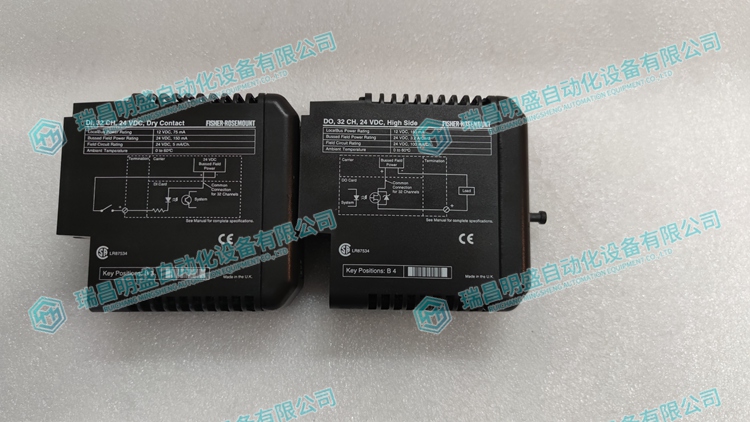 EMERSON KJ3001X1-CB1 模擬輸出模塊