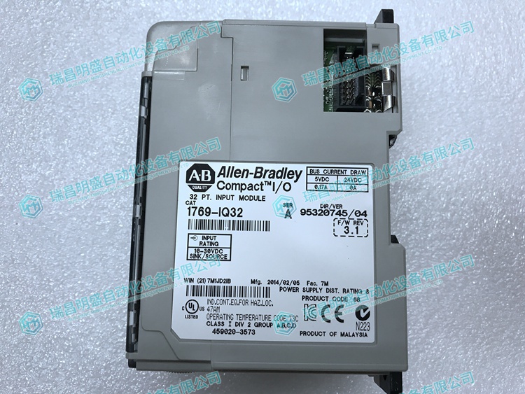 AB 1769-IQ32 控制輸入模塊 