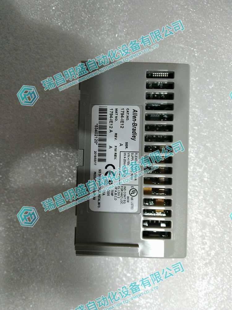 AB 1794-IE12輸入/輸出模塊標(biāo)準(zhǔn)工業(yè)電源。