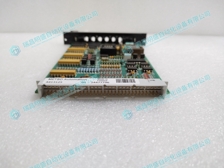 METSO A413125主板處理器卡件能夠迅速處理大量數據