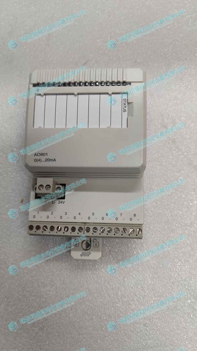 AO801模擬量通訊模塊 用于AC500CPU的本地?cái)U(kuò)展模塊