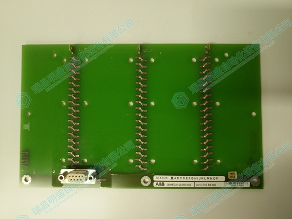 XVC770BE102_3BHE021083R0102控制邏輯模塊