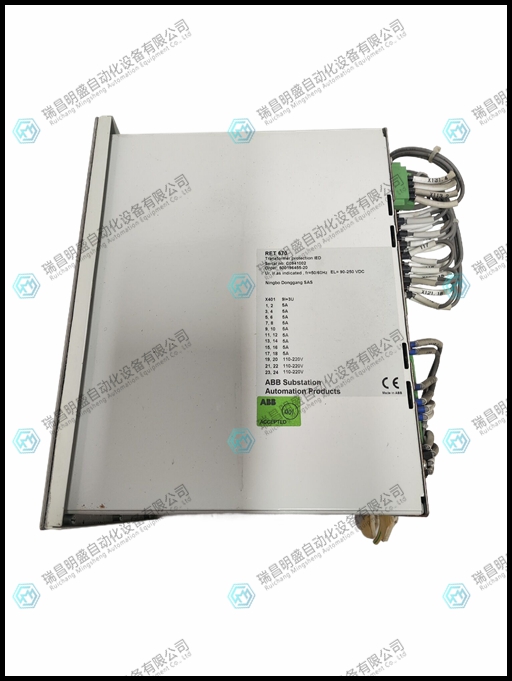 ABB RET670 1MRK002816-AB數(shù)字繼電器保護(hù)裝置