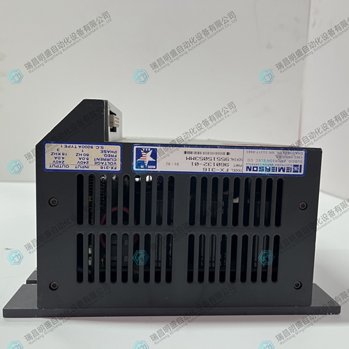 Emerson FX-316 960132-01 定位伺服驅動器