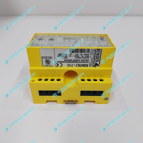 BENDER RCM475LY-7113絕緣檢測(cè)儀