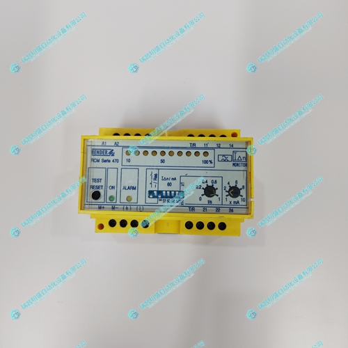 BENDER RCM475LY-7113絕緣檢測(cè)儀