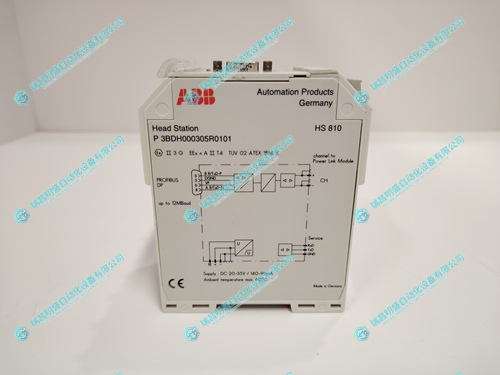 ABB HS810 3BDH000305R0101控制器模塊