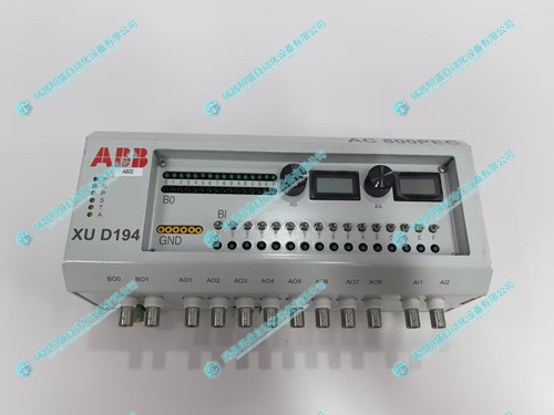 ABB XUD194 3BHE018137R0001 AC800PEC過程控制模塊