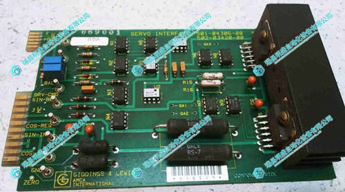 GIDINGS&LEWIS 501-04306-00伺服接口板