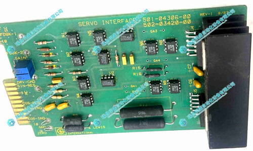 GIDINGS&LEWIS 502-03420-00 伺服接口模塊