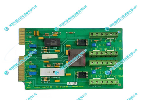 GIDINGS&LEWIS 502-03430-00模擬隔離器模塊