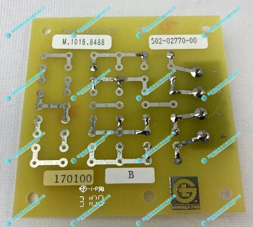 GIDINGS&LEWIS 502-02770-00輸入電路板