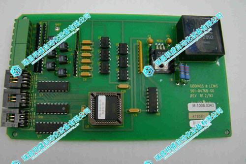 GIDINGS&LEWIS 501-04768-00代碼板